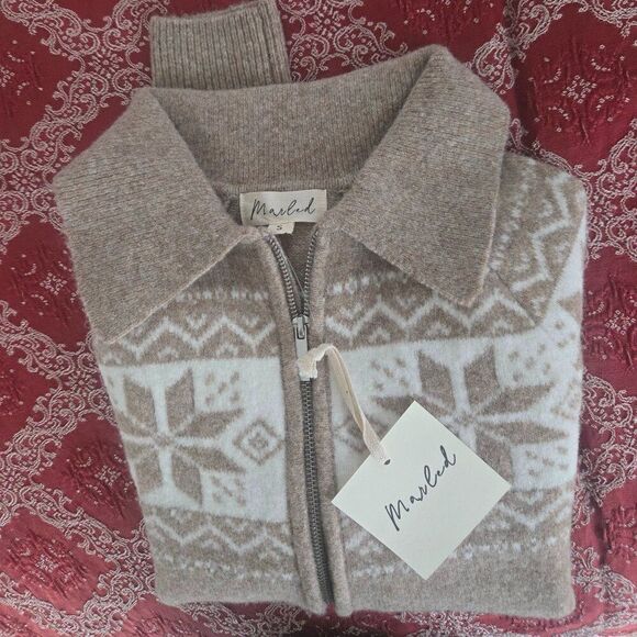 Unbranded Sweaters - NWT Marled wool-blend sweater